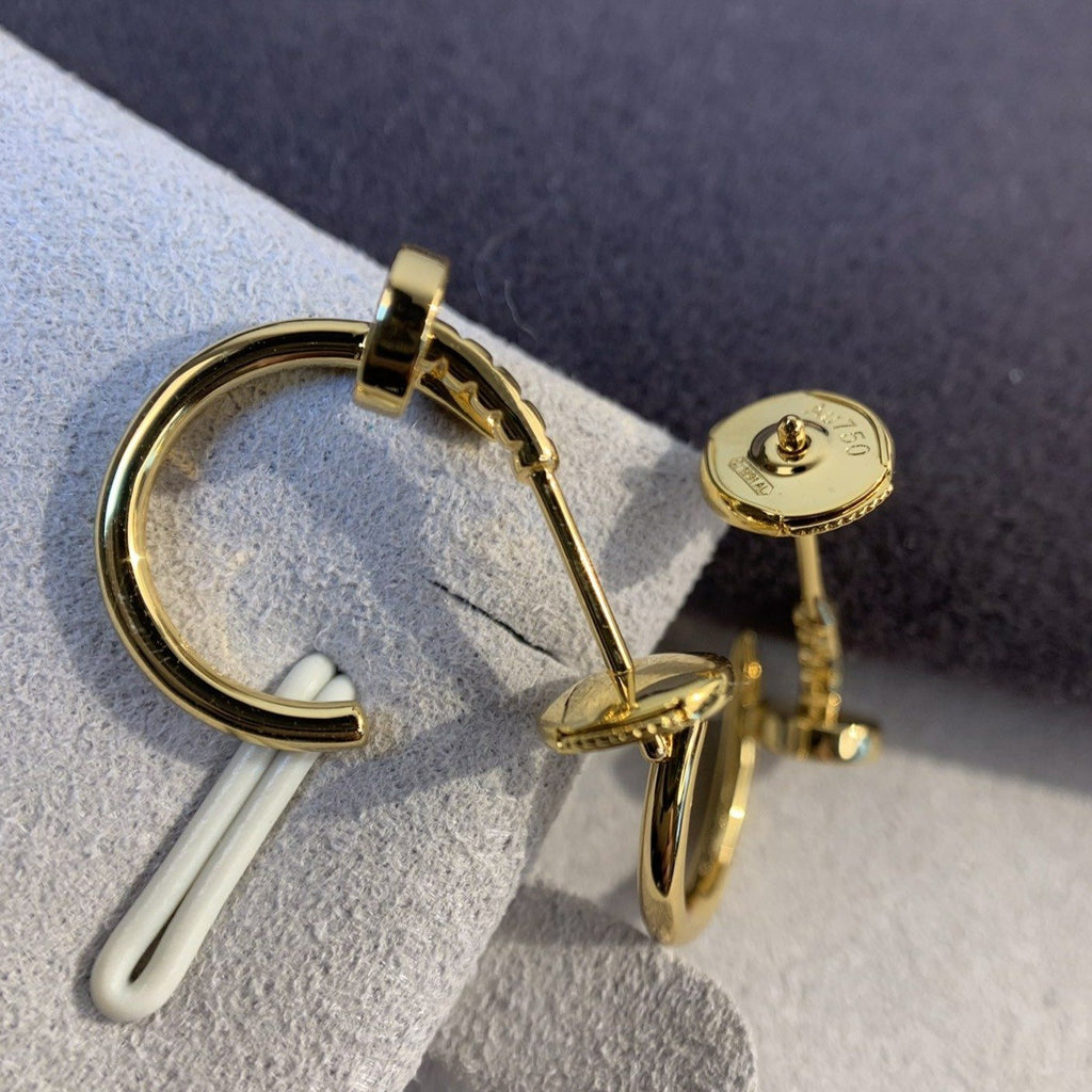 CARTIER JUSTE EARRINGS 1.8MM GOLD
