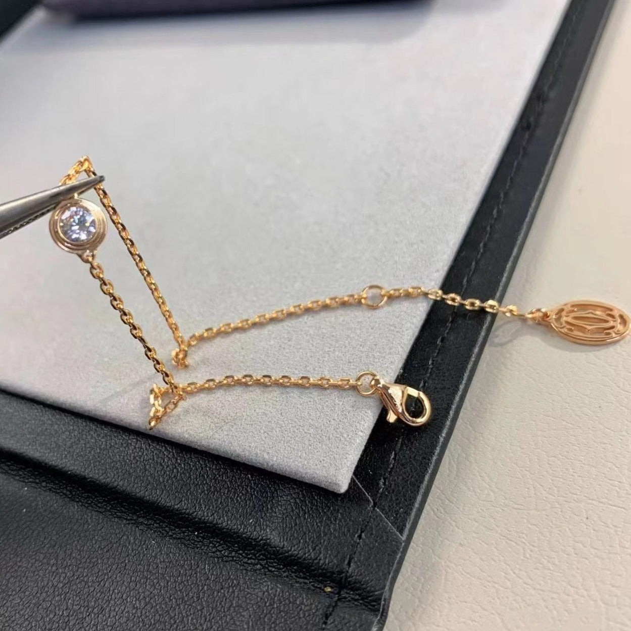 CARTIER DAMOUR DIAMOND LINK BRACELET