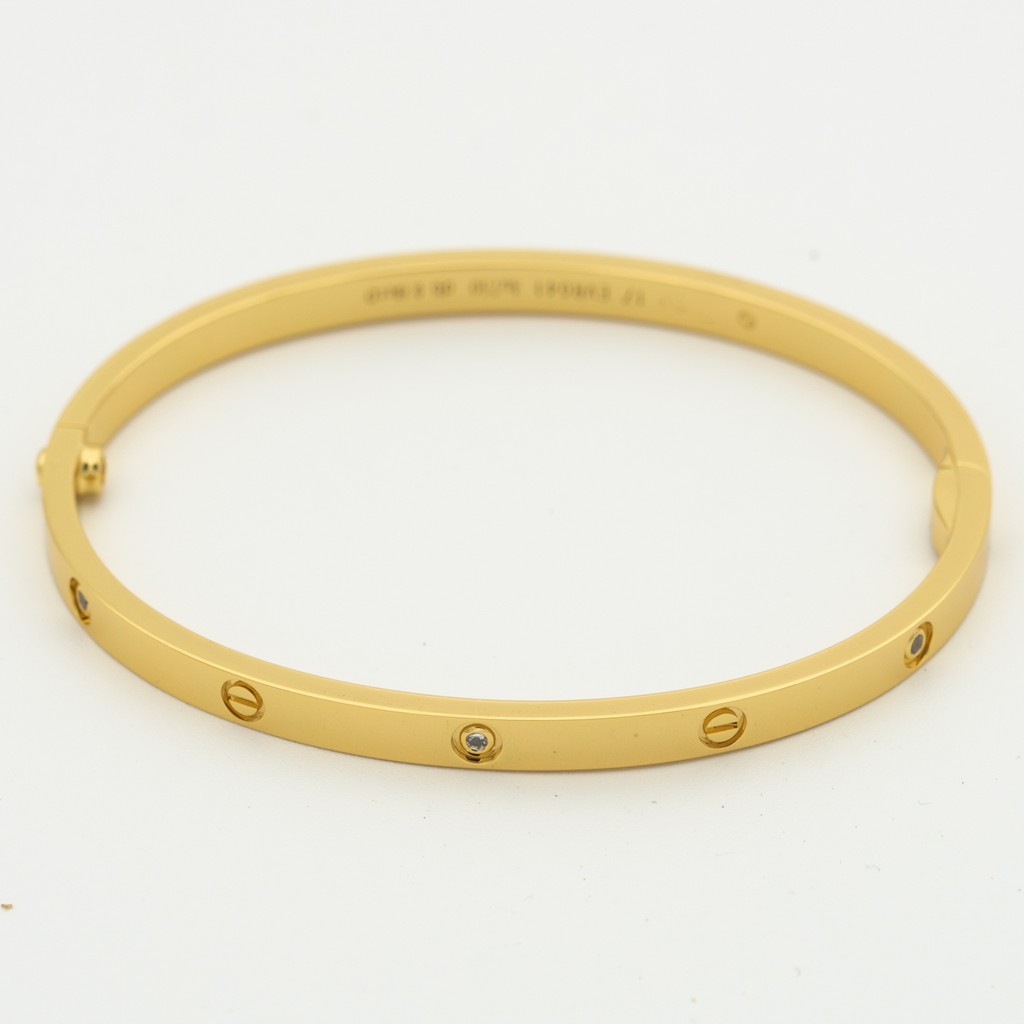 CARTIER LOVE BRACELET 3.65MM 6 DIAMONDS