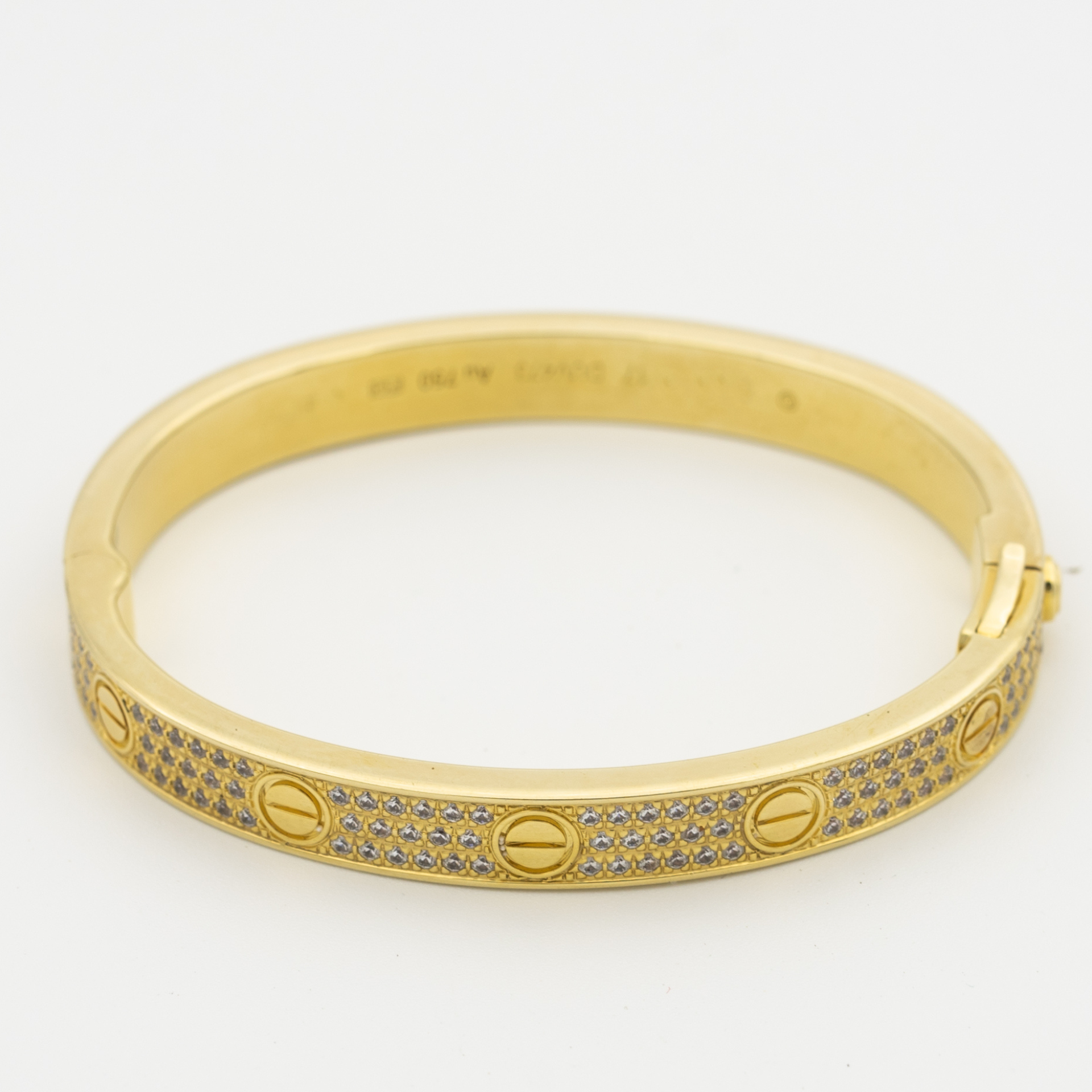 CARTIER LOVE BRACELET 6.1MM DIAMONDS