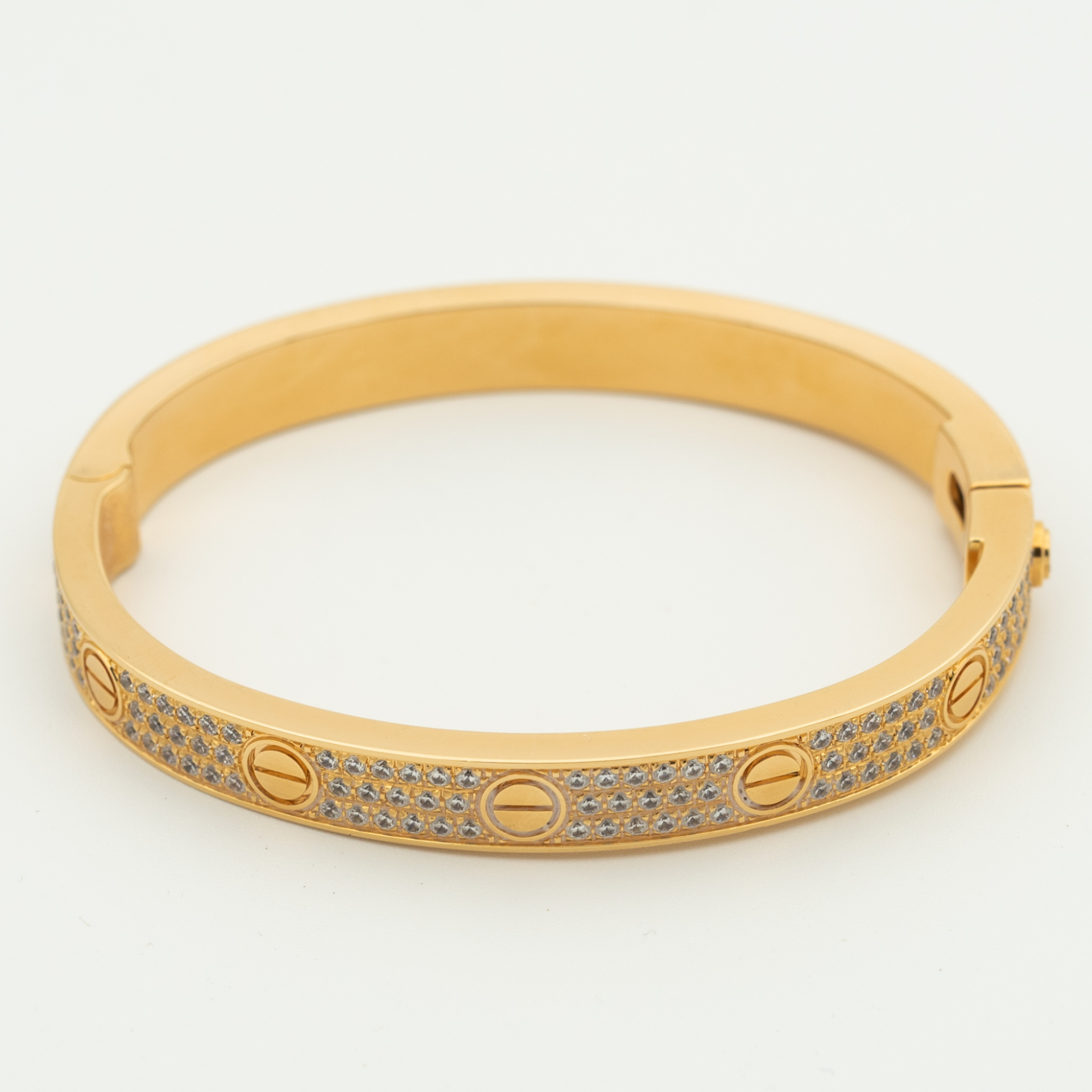 CARTIER LOVE BRACELET 6.1MM DIAMONDS