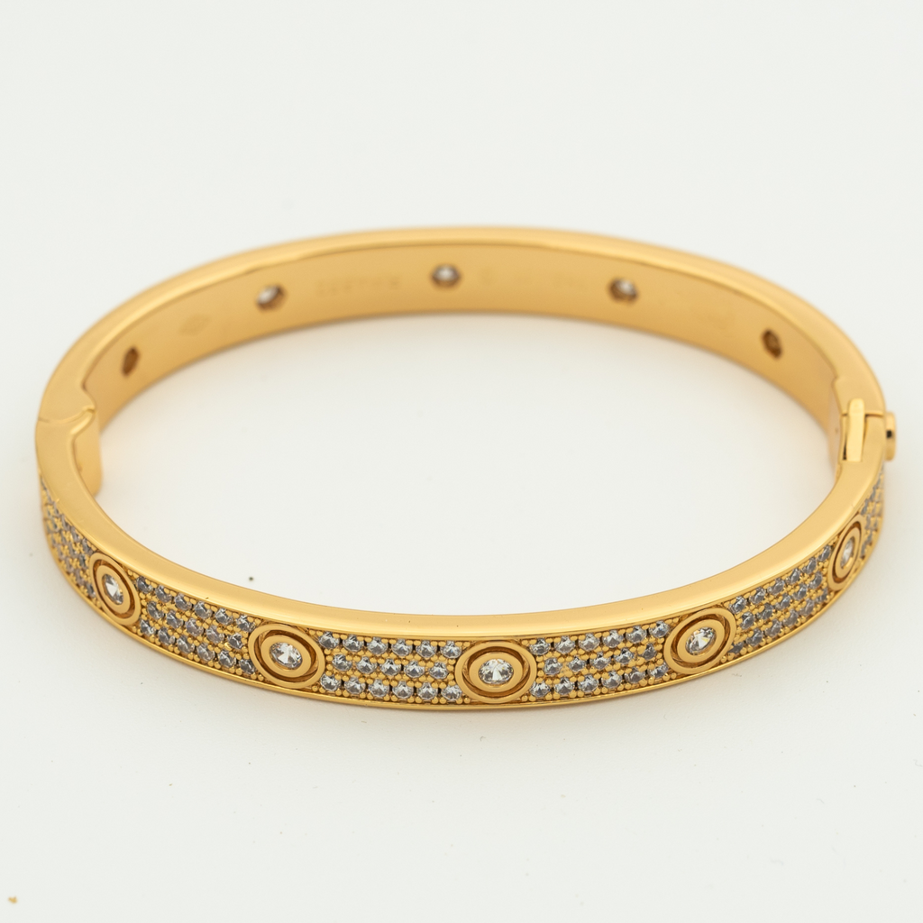 CARTIER LOVE BRACELET 6.1MM FULL DIAMOND