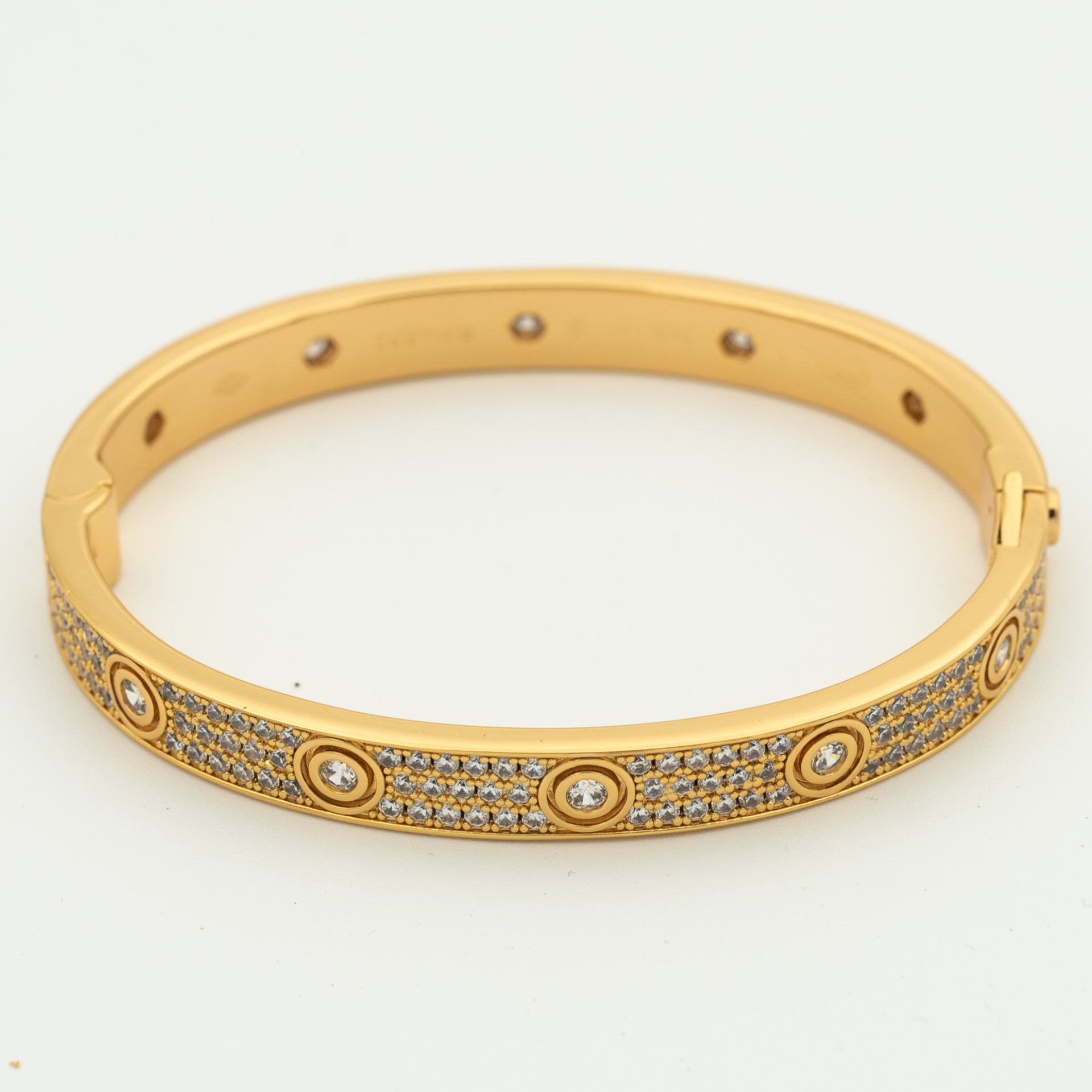 CARTIER LOVE BRACELET 6.1MM FULL DIAMOND