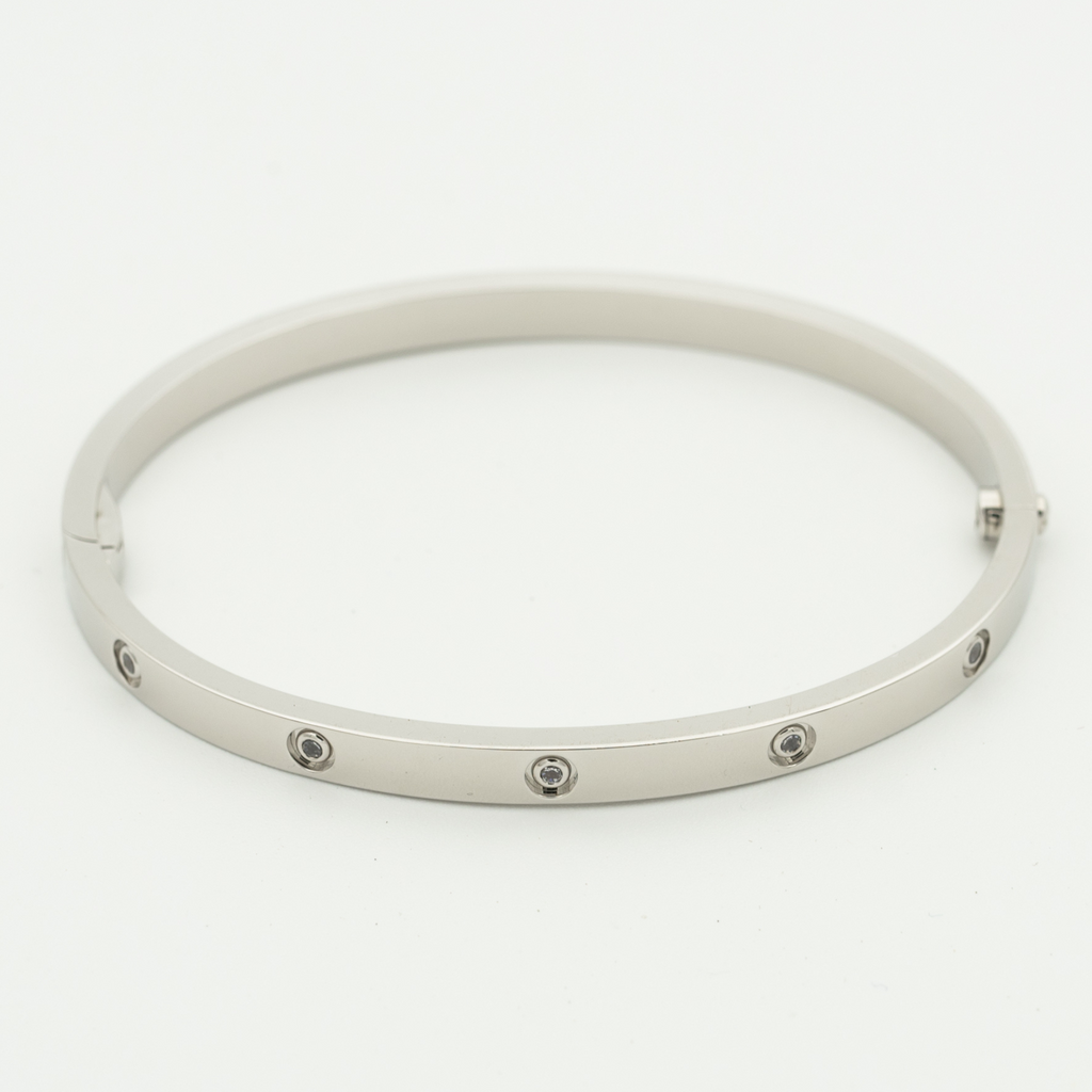 CARTIER LOVE BRACELET 3.65MM 10 DIAMONDS