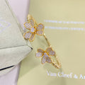 VCA Diamond Three-Flower Bracelet