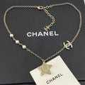 Chanel Star Gold Necklace