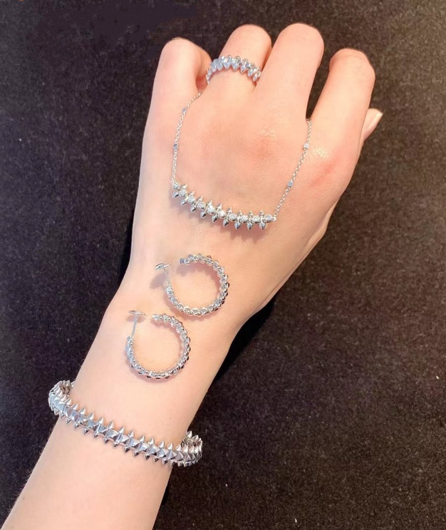 CARTIER CLASH SILVER BRACELET