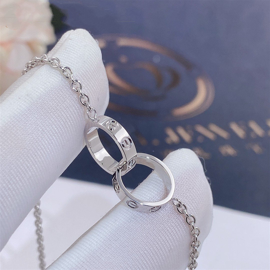 CARTIER LOVE BRACELET DOUBLE RING