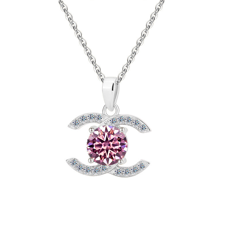 Chanel Colored Moissanite Necklace