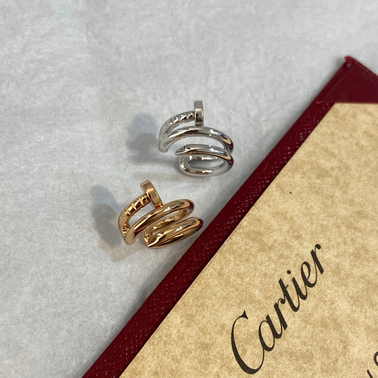 Cartier Nail Ear Clips