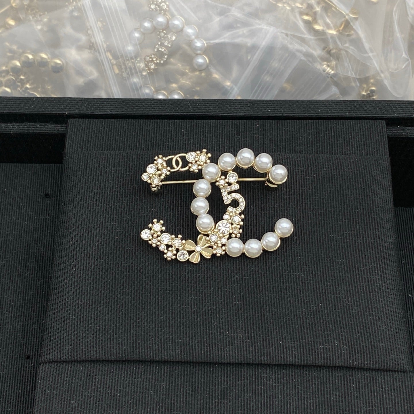 Chanel Pearl Brooch