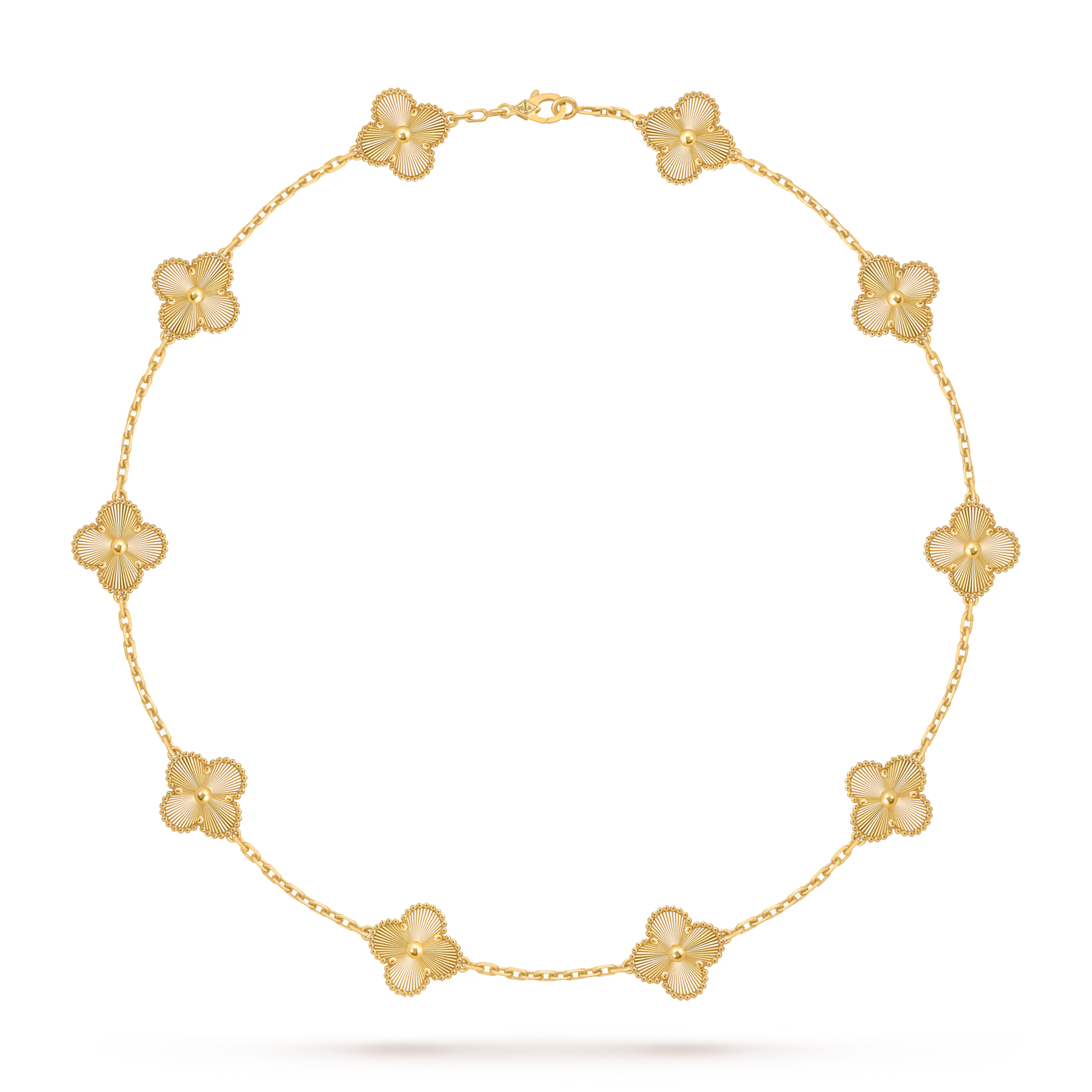 VCA Vintage Alhambra necklace, 10 motifs