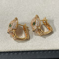 CARTIER PANTHERE DIAMOND STUD EARRINGS