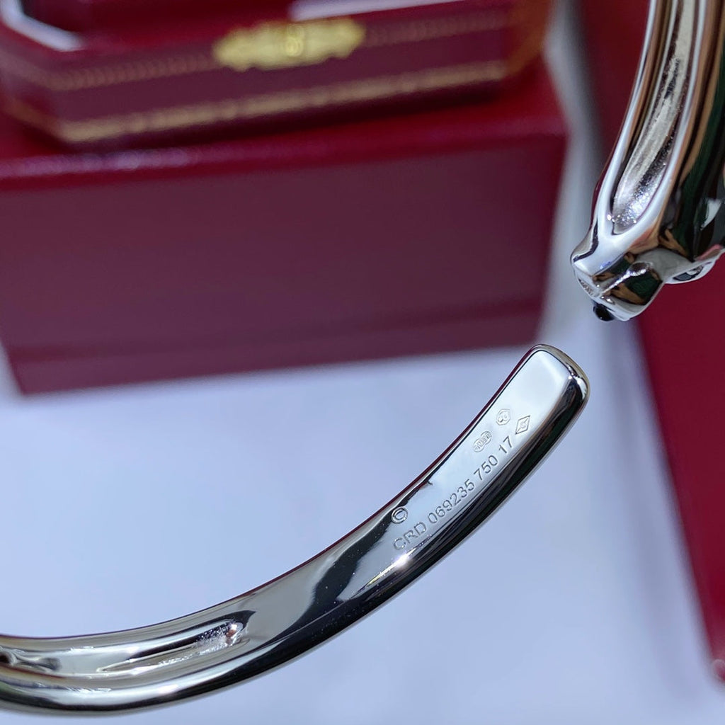 CARTIER PANTHERE SILVER OPEN BRACELET